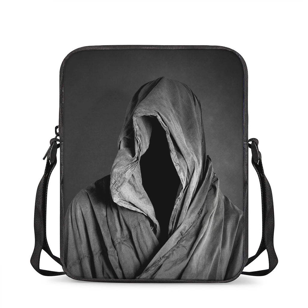 Ghost In The Darkness 3D Print Rectangular Crossbody Bag