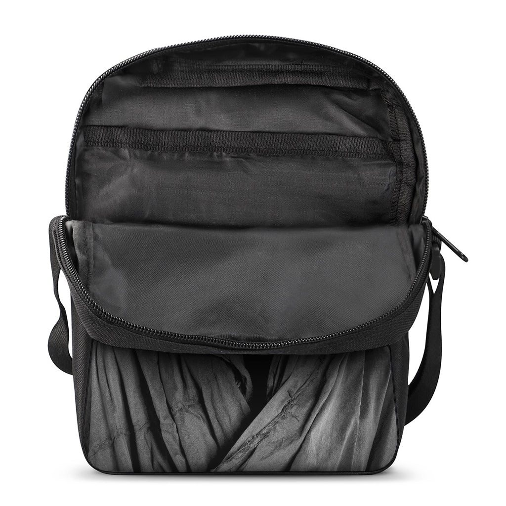 Ghost In The Darkness 3D Print Rectangular Crossbody Bag