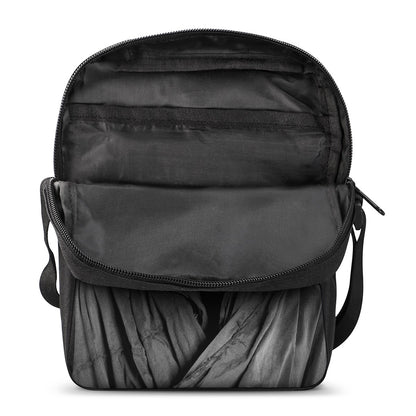 Ghost In The Darkness 3D Print Rectangular Crossbody Bag