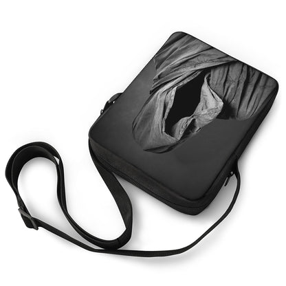 Ghost In The Darkness 3D Print Rectangular Crossbody Bag