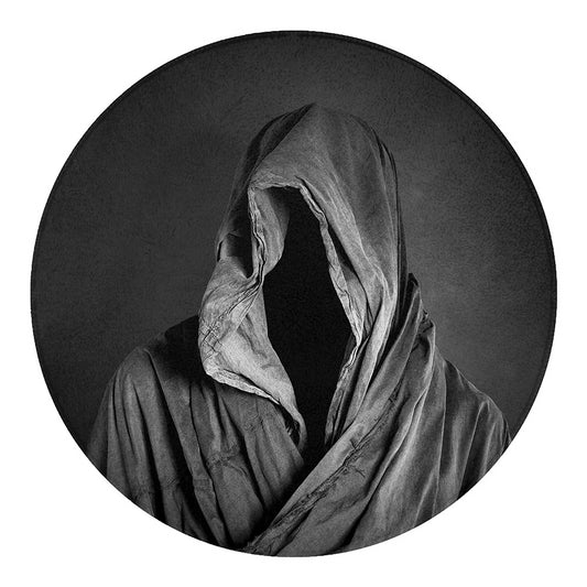 Ghost In The Darkness 3D Print Round Blanket