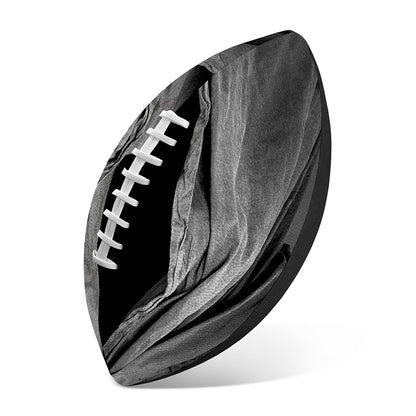 Ghost In The Darkness 3D Print Rugby Ball