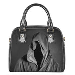 Ghost In The Darkness 3D Print Shoulder Handbag