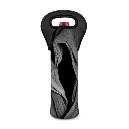 Ghost In The Darkness 3D Print Single Neoprene Wine Tote