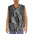 Ghost In The Darkness 3D Print Sleeveless Baseball Jersey