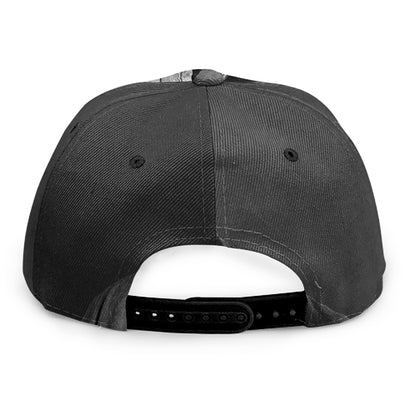 Ghost In The Darkness 3D Print Snapback Cap