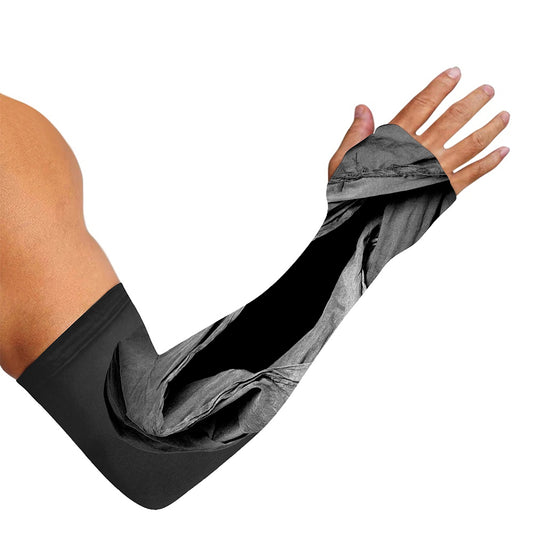 Ghost In The Darkness 3D Print Sun Protection Arm Sleeves