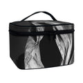 Ghost In The Darkness 3D Print Travel Makeup Bag