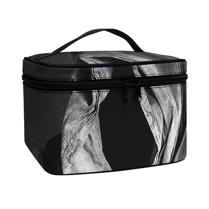 Ghost In The Darkness 3D Print Travel Makeup Bag