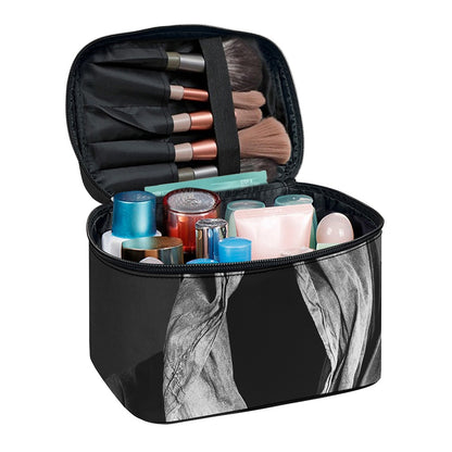 Ghost In The Darkness 3D Print Travel Makeup Bag