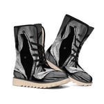Ghost In The Darkness 3D Print Winter Boots
