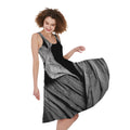 Ghost In The Darkness 3D Print Sleeveless Knee Length Dress