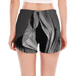Ghost In The Darkness 3D Print Women's Split Running Shorts