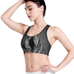 Ghost In The Darkness 3D Print Women's Sports Bra