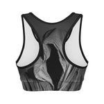 Ghost In The Darkness 3D Print Women's Sports Bra