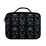 Ghost Samurai Mask Pattern Print Briefcase Bible Bag