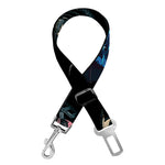 Ghost Samurai Mask Pattern Print Dog Seat Belt