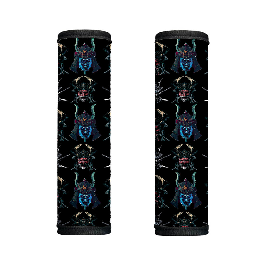 Ghost Samurai Mask Pattern Print Handle Covers