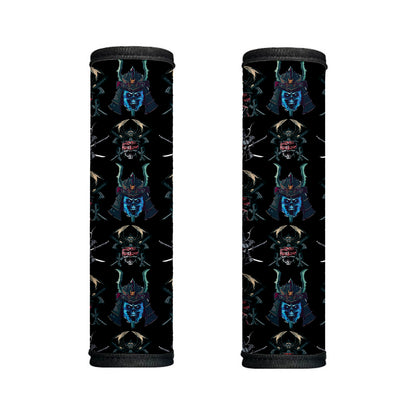 Ghost Samurai Mask Pattern Print Handle Covers