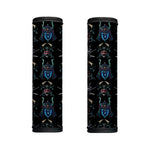 Ghost Samurai Mask Pattern Print Handle Covers