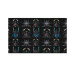 Ghost Samurai Mask Pattern Print Polyester Flag