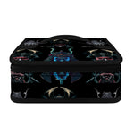 Ghost Samurai Mask Pattern Print Small Lunch Bag