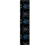 Ghost Samurai Mask Pattern Print Table Runner