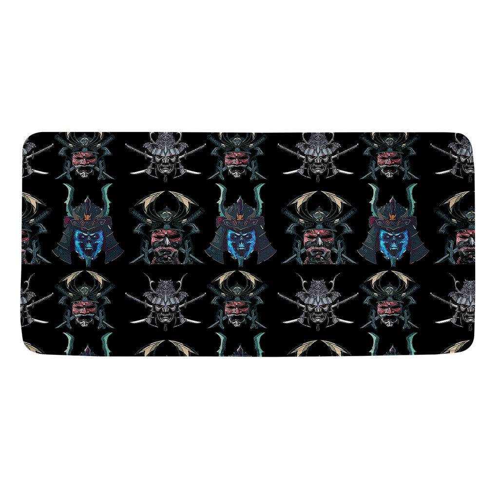 Ghost Samurai Mask Pattern Print Towel