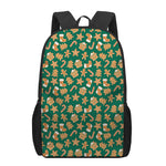 Gingerbread Cookies Pattern Print 17 Inch Backpack