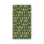 Gingerbread Cookies Pattern Print Baby Crib Sheet