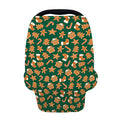Gingerbread Cookies Pattern Print Baby Seat Cover