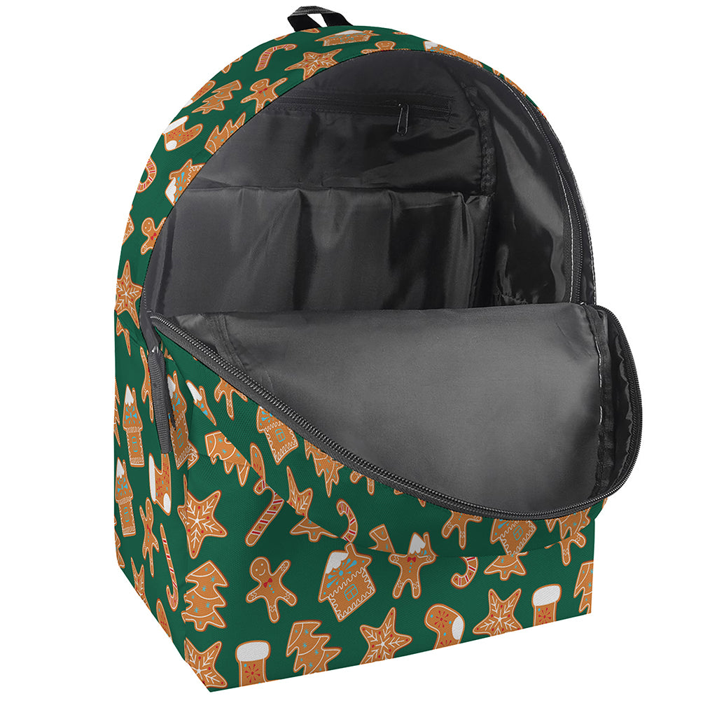 Gingerbread Cookies Pattern Print Backpack