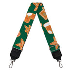 Gingerbread Cookies Pattern Print Bag Strap