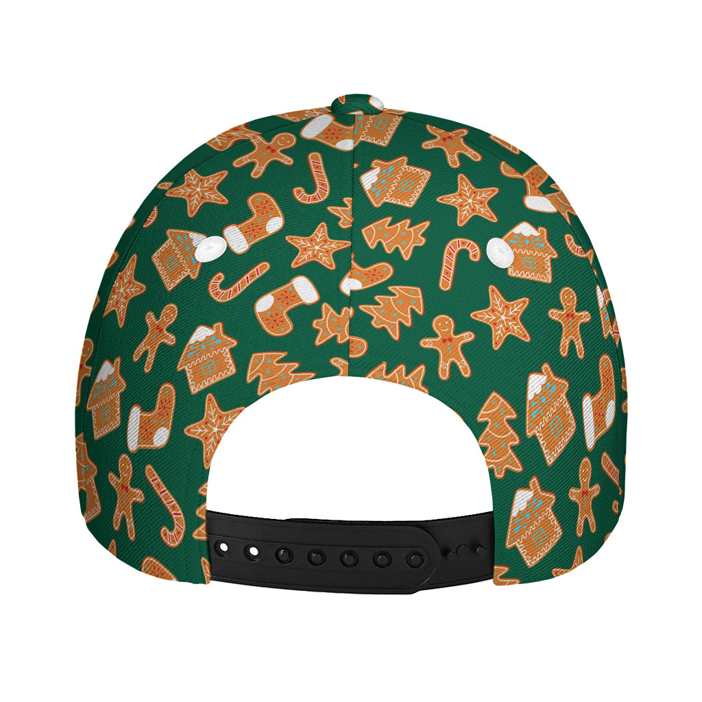Gingerbread Cookies Pattern Print Baseball Cap