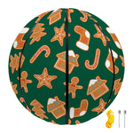 Gingerbread Cookies Pattern Print Basketball