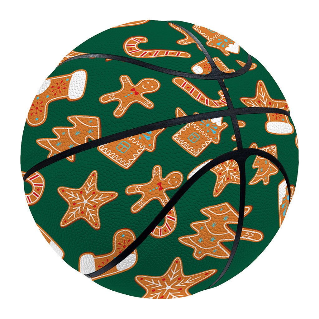 Gingerbread Cookies Pattern Print Basketball