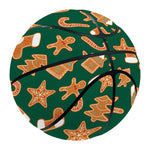 Gingerbread Cookies Pattern Print Basketball