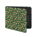 Gingerbread Cookies Pattern Print Bifold Wallet