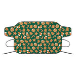 Gingerbread Cookies Pattern Print Car Windshield Snow Cover