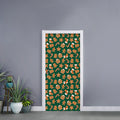 Gingerbread Cookies Pattern Print Door Sticker