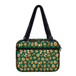 Gingerbread Cookies Pattern Print Double Strap Bible Bag