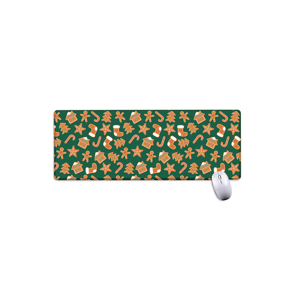 Gingerbread Cookies Pattern Print Extended Mouse Pad