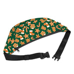 Gingerbread Cookies Pattern Print Fanny Pack