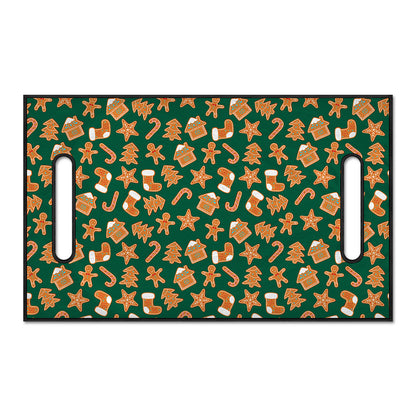 Gingerbread Cookies Pattern Print Golf Cart Seat Cover