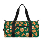 Gingerbread Cookies Pattern Print Gym Bag
