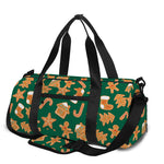 Gingerbread Cookies Pattern Print Gym Bag