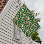 Gingerbread Cookies Pattern Print House Flag