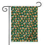 Gingerbread Cookies Pattern Print House Flag