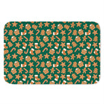 Gingerbread Cookies Pattern Print Indoor Door Mat