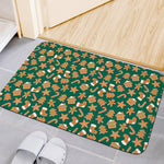 Gingerbread Cookies Pattern Print Indoor Door Mat